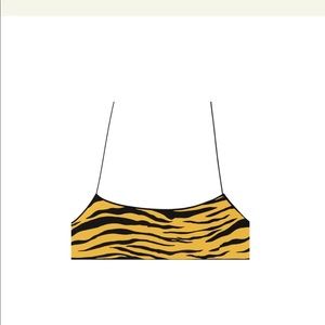 Tropic of C - the C collection - yellow & black zebra top